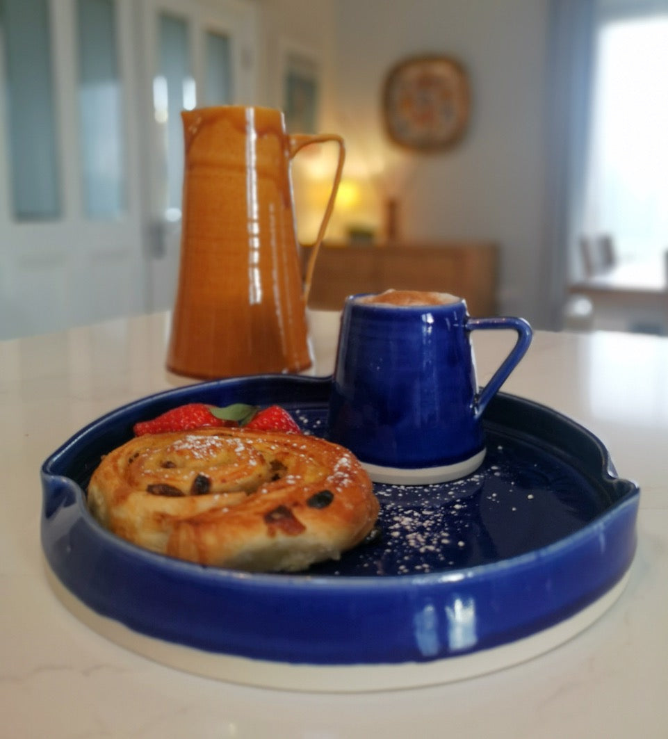 Salad Bowl Cobalt Blue